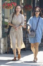 FREIDA PINTO Out for Lunch with a Friend at Little Dom