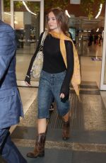 FREYA ALLAN Arrives in Milan 09/19/2023
