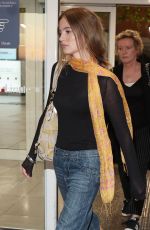 FREYA ALLAN Arrives in Milan 09/19/2023