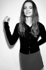 FREYA ALLAN at Versace Event Photoshoot 09/13/2023