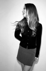 FREYA ALLAN at Versace Event Photoshoot 09/13/2023