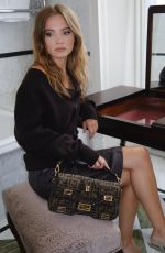 FREYA ALLAN - Fendi Fashion Show in Milan Portraits, September 2023