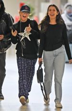 G FLIP Arrives at Airport in Melbourne 09/06/2023