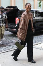 GABRIELLE UNION and Dwyane Wade Arrives at Crosby Street Hotel in New York 09/20/2023