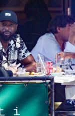 GABRIELLE UNION and Dwyane Wade Out for Lunch at Bar Pitti in New York 09/21/2023