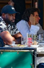 GABRIELLE UNION and Dwyane Wade Out for Lunch at Bar Pitti in New York 09/21/2023