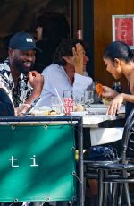 GABRIELLE UNION and Dwyane Wade Out for Lunch at Bar Pitti in New York 09/21/2023