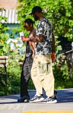 GABRIELLE UNION and Dwyane Wade Out for Lunch at Bar Pitti in New York 09/21/2023