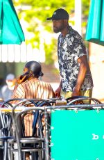 GABRIELLE UNION and Dwyane Wade Out for Lunch at Bar Pitti in New York 09/21/2023