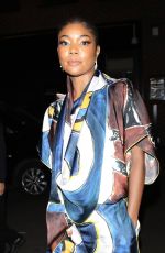 GABRIELLE UNION Arrives at Burberry Party at London Fashion Week 09/18/2023