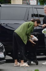 GAL GADOT Shopping at Farmers Market in Los Angeles 09/17/2023