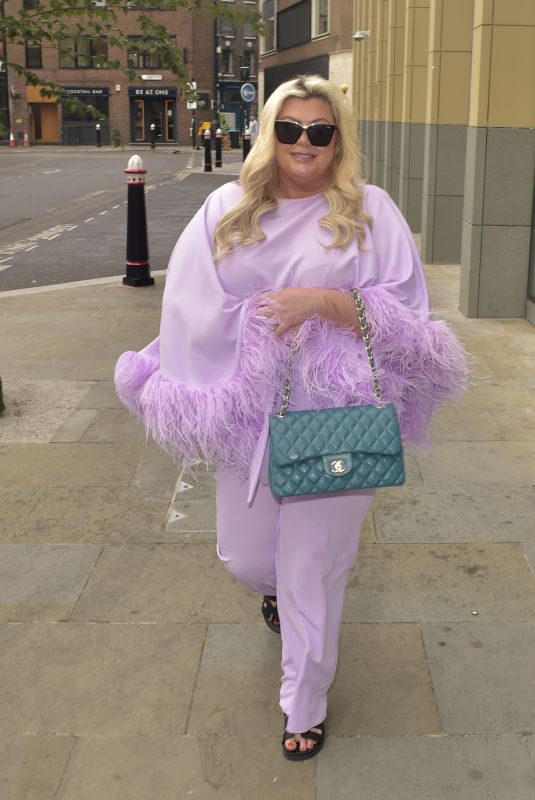 GEMMA COLLINS Heading to TikTok’s Offices in London 09/19/2023
