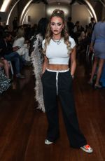 GEORGIA HARRISON at Atelier Zuhra SS24 Catwalk Show at London Fahion Week 09/17/2023