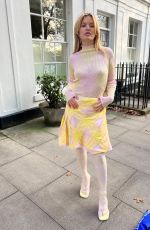 GEORGIA MAY JAGGER at Burberry SS24 Collection Catwalk Show at London Fashion Week 09/18/2023