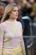 GEORGIA MAY JAGGER at Burberry SS24 Collection Catwalk Show at London Fashion Week 09/18/2023