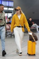 GIGI HADID Arrives at Milan Airport 09/21/2023
