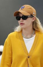 GIGI HADID Arrives at Milan Airport 09/21/2023