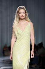 GIGI HADID at Versace SS24 Runway Show at Milan Fashion Week 09/22/2023