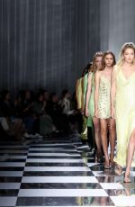 GIGI HADID at Versace SS24 Runway Show at Milan Fashion Week 09/22/2023
