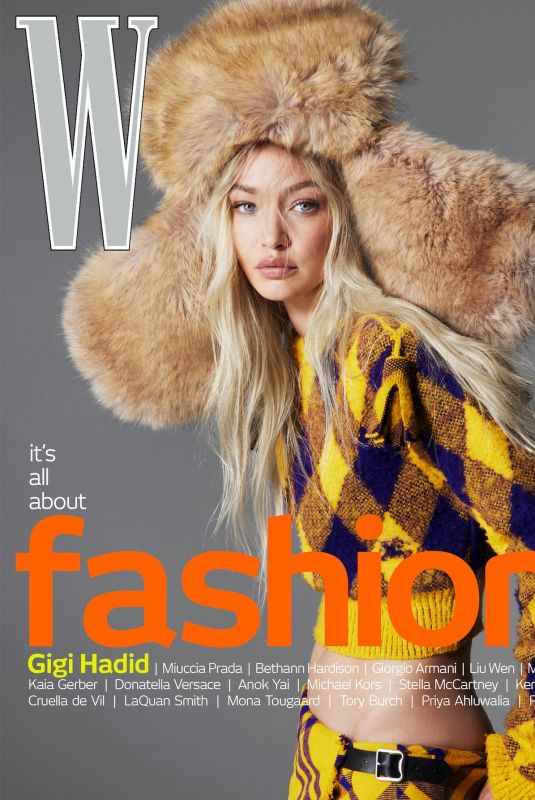 GIGI HADID for W Magazine, September 2023
