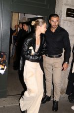 GIGI HADID Leaves Versace Afterparty in Milan 09/22/2023
