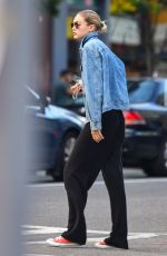 GIGI HADID Out and About in New York 09/10/2023