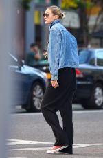 GIGI HADID Out and About in New York 09/10/2023
