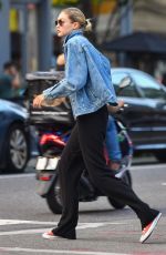 GIGI HADID Out and About in New York 09/10/2023