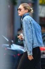 GIGI HADID Out and About in New York 09/10/2023