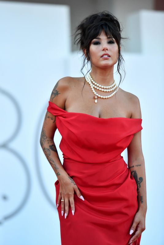 GIORGIA SOLERI at Maestro Premiere at 80th Venice Film Festival 09/02/2023