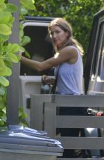 GISELE BUNDCHEN Arrives at a Gym and Valente Brothers Academy in North Miami Beach 09/17/2023