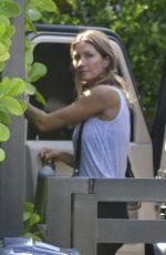 GISELE BUNDCHEN Arrives at a Gym and Valente Brothers Academy in North Miami Beach 09/17/2023