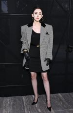 GULNAZAR at Saint Laurent Ready to Wear Spring 2024 Fashion Show at Paris Fashion Week 09/26/2023