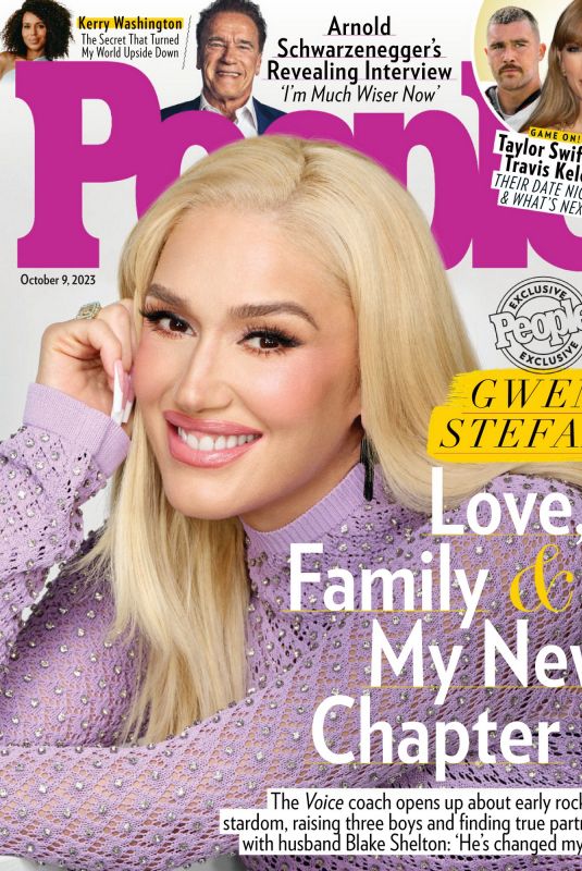 GWEN STEFANI in People Magazine, October 2023