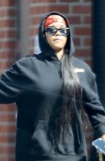 H.E.R. Heading to a Studio in Los Angeles 09/18/2023