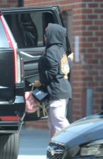 H.E.R. Heading to a Studio in Los Angeles 09/18/2023