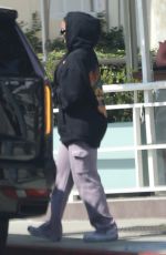 H.E.R. Heading to a Studio in Los Angeles 09/18/2023