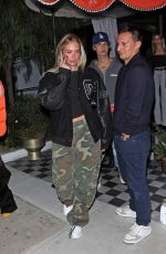 HAILEY and Justin BIBER and ANASTASIA KARANIKOLAOU Leaves The Bird Streets Club in West Hollywood 09/21/2023