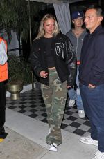 HAILEY and Justin BIBER and ANASTASIA KARANIKOLAOU Leaves The Bird Streets Club in West Hollywood 09/21/2023
