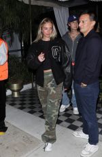 HAILEY and Justin BIBER and ANASTASIA KARANIKOLAOU Leaves The Bird Streets Club in West Hollywood 09/21/2023