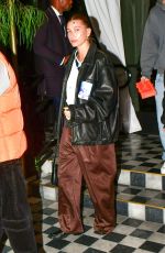 HAILEY and Justin BIBER and ANASTASIA KARANIKOLAOU Leaves The Bird Streets Club in West Hollywood 09/21/2023