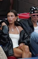 HAILEY and Justin BIEBER at US Open Tennis 09/01/2023