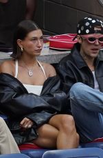 HAILEY and Justin BIEBER at US Open Tennis 09/01/2023