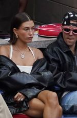 HAILEY and Justin BIEBER at US Open Tennis 09/01/2023