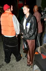 HAILEY and Justin BIEBER Night Out with Justin and Corey Gamble at Bird Street Club in West Hollywood 09/22/2023