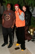HAILEY and Justin BIEBER Night Out with Justin and Corey Gamble at Bird Street Club in West Hollywood 09/22/2023