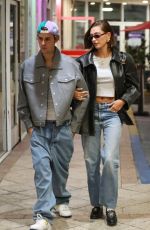 HAILEY and Justin BIEBER Out for Dinner at Sushi Park in West Hollywood 09/05/2023