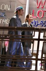 HAILEY and Justin BIEBER Out for Dinner at Sushi Park in West Hollywood 09/05/2023