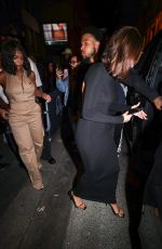 HAILEY BIEBER and LORI HARVEY Leaves a Nightclub in Paris 09/26/2023