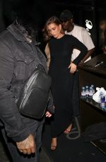 HAILEY BIEBER and LORI HARVEY Leaves a Nightclub in Paris 09/26/2023
